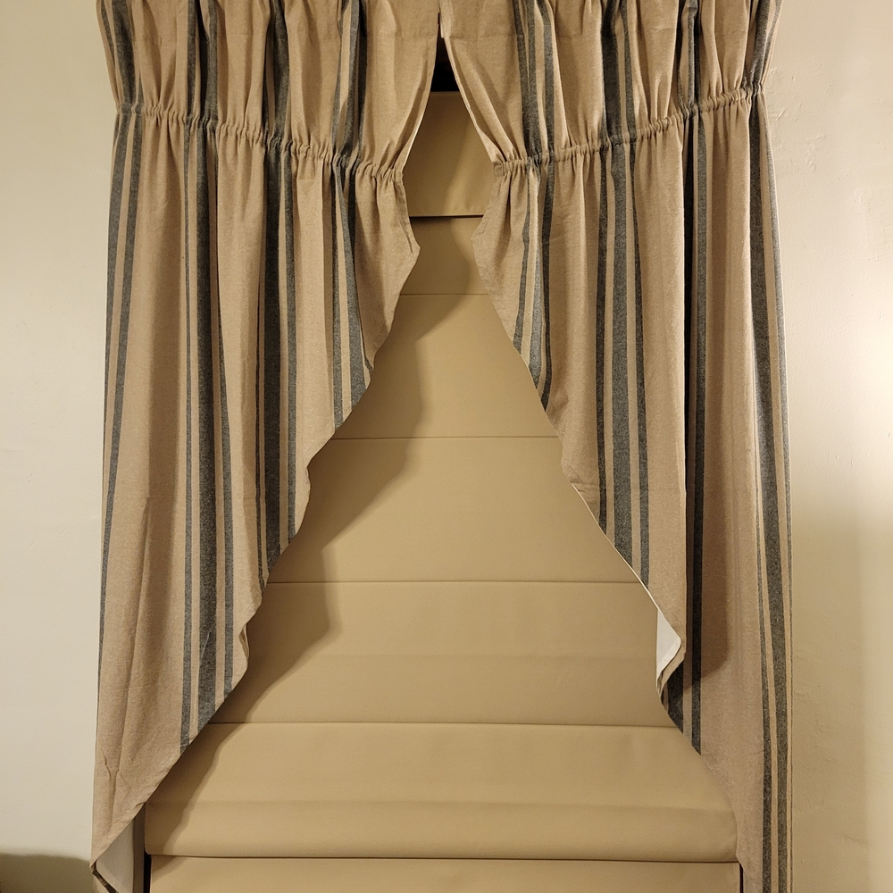 Grain Sack Country Curtains